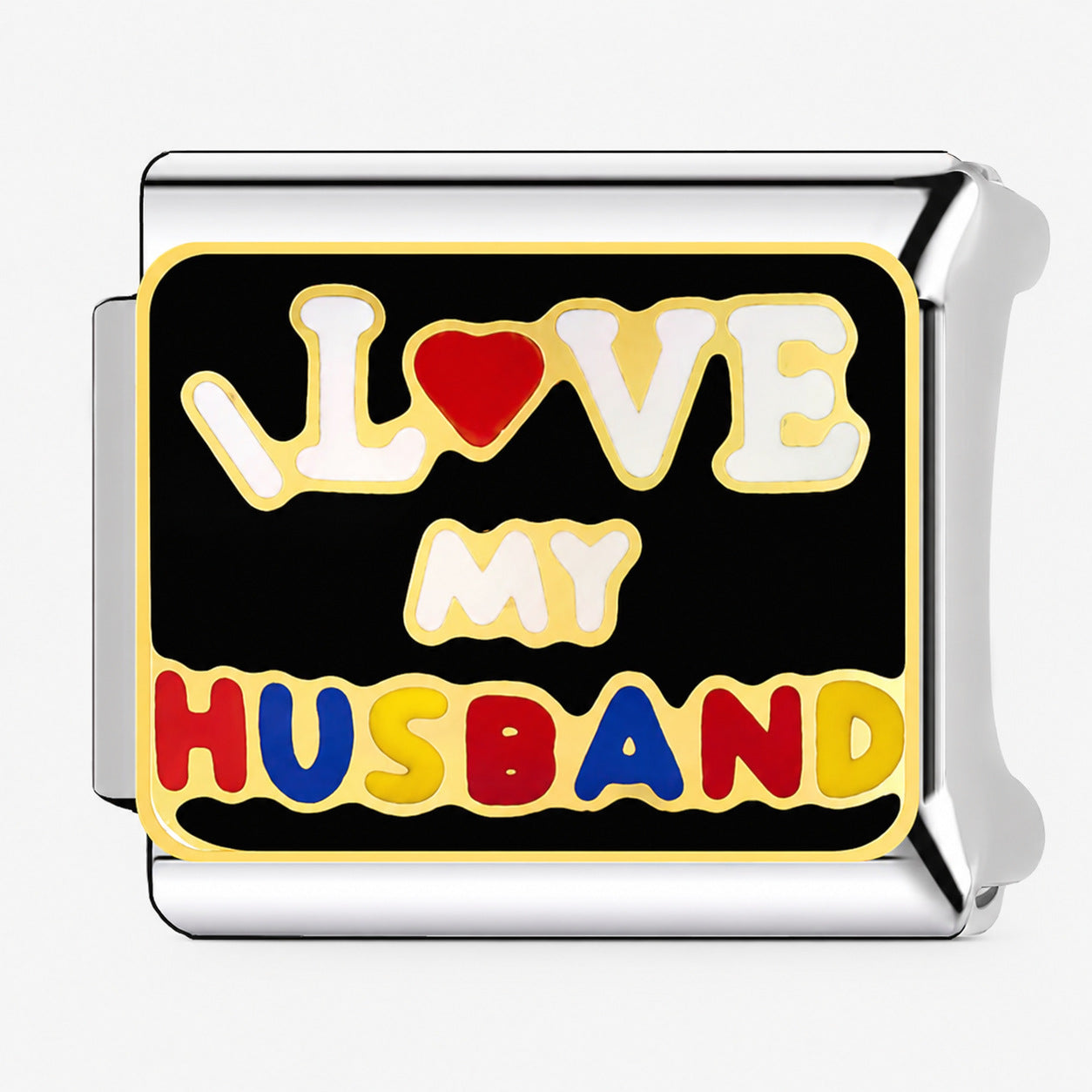 Charm Para Brazalete Italiano Love My Husband