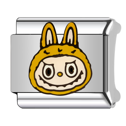 Charm Para Brazalete Italiano De Labubu Miel