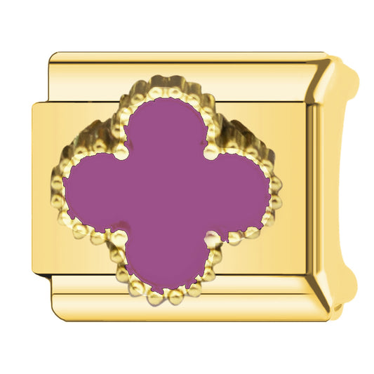 Charm Para Brazalete Italiano Alhambra, 5 motivos Oro