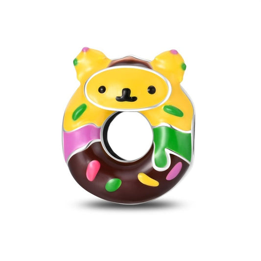 Charm Oso Dona Chispas De Chocolate