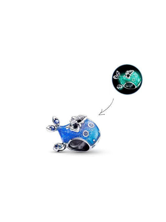 Charm Ballena Azul / Glow In The Dark