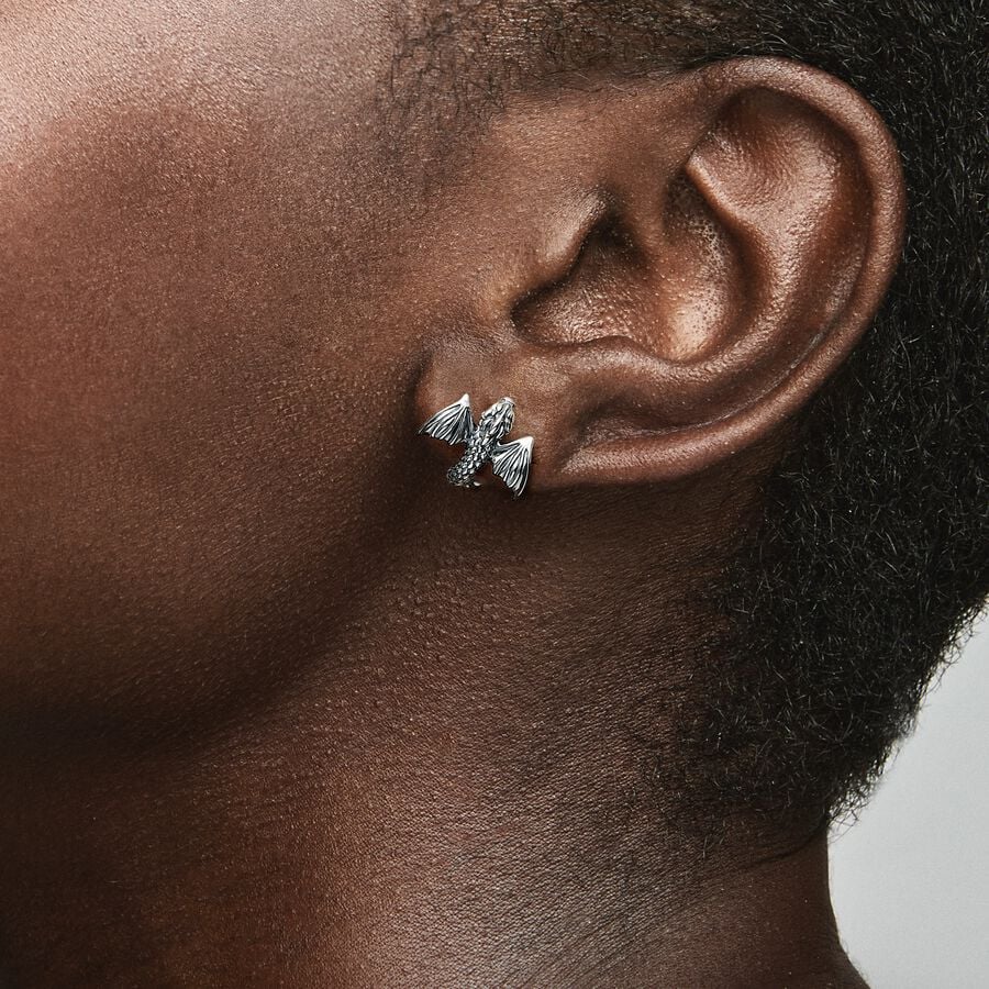 Pendientes de Botón Dragón Curvado de Game Of Thrones®