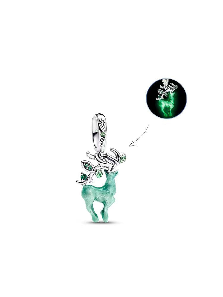 Charm Colgante Bebe Reno Ciervo / Glow In The Dark