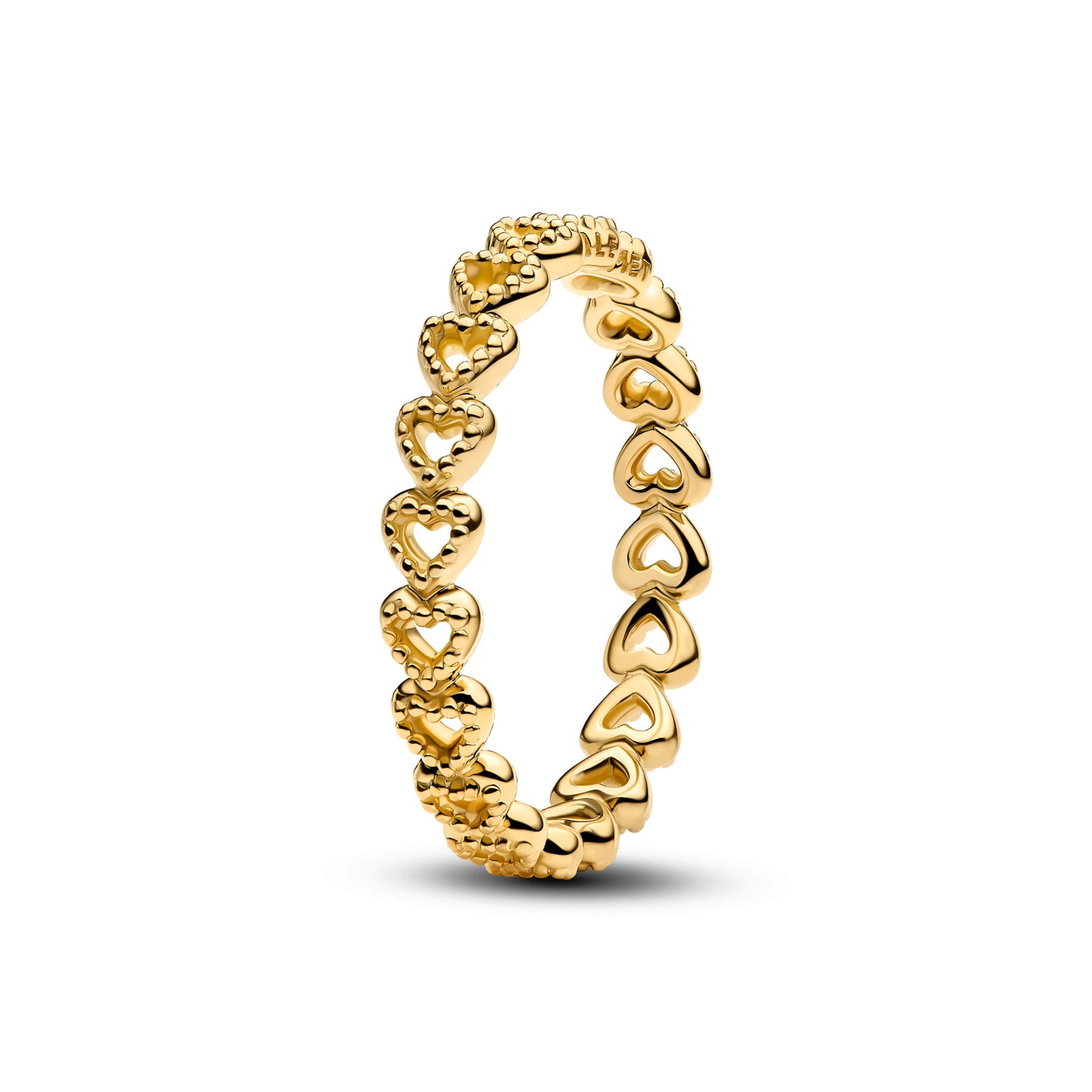 Anillo Corazones Textura