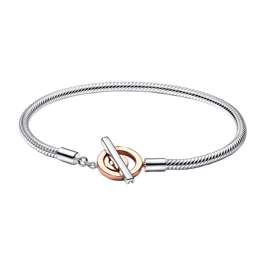 Brazalete Esfera Dorada Con Barra T