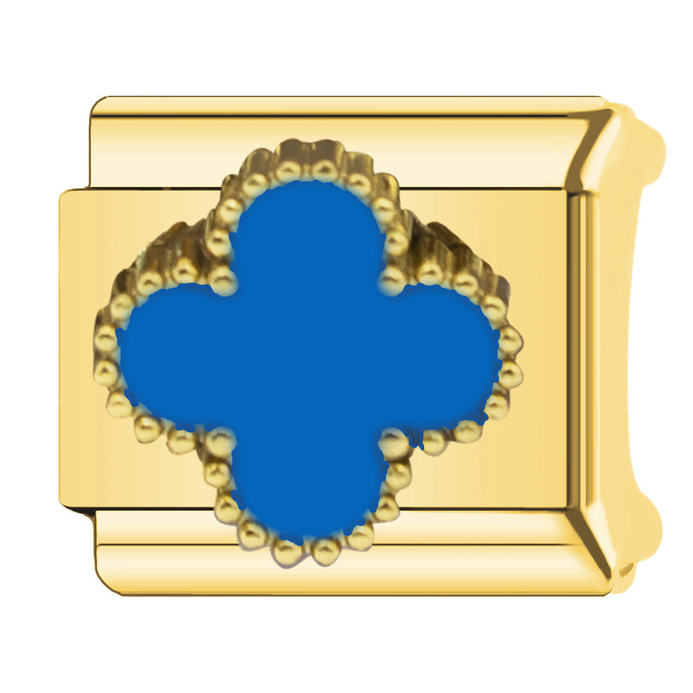 Charm Para Brazalete Italiano Alhambra, 5 motivos Oro