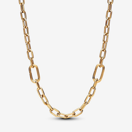 Collar Cadenas Plata / Oro