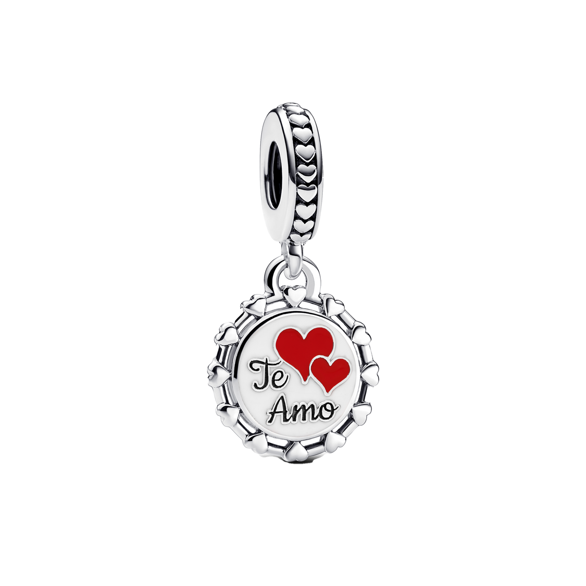 Charm Colgante Te Amo Corazones
