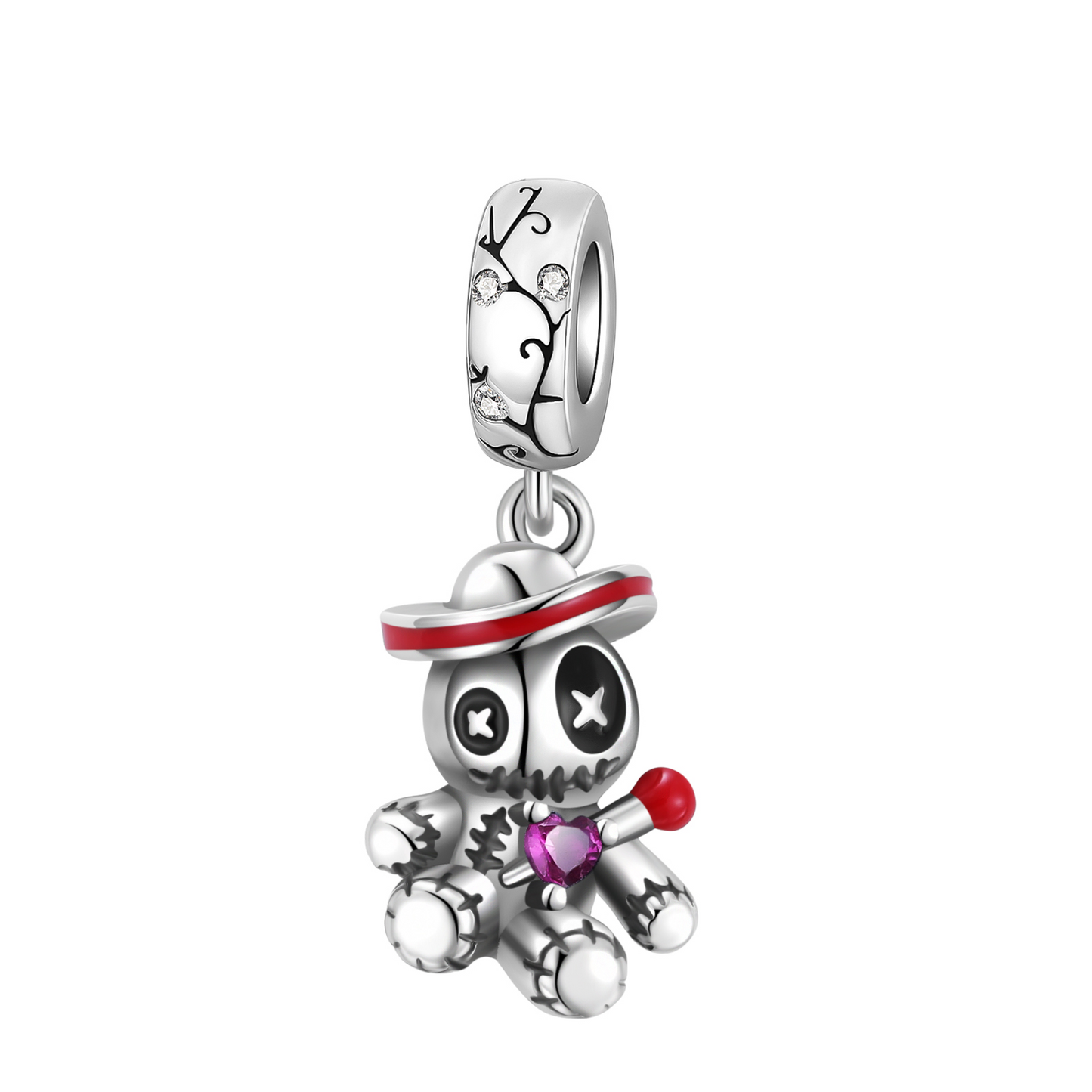 Charm Colgante Vudú del Corazón