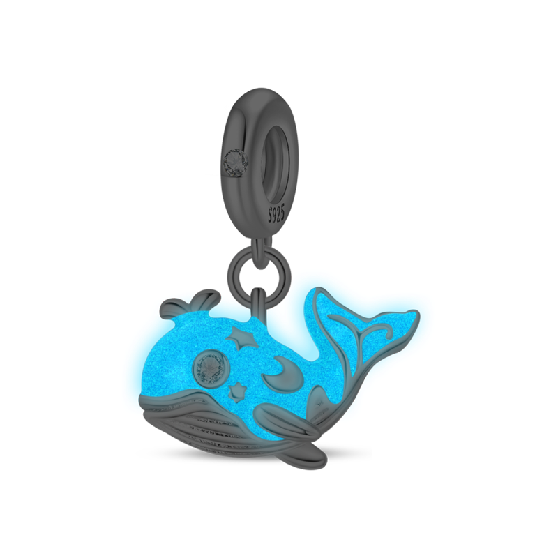 Charm Colgante Ballena / Glow In The Dark