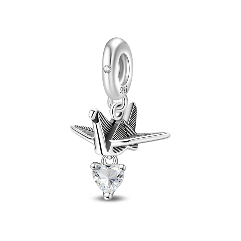 Charm Colgante Grulla