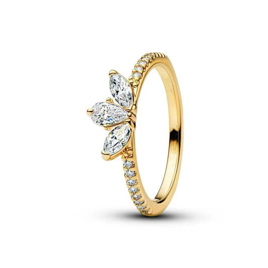 Anillo Pétalo Zirconia