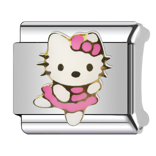 Charm Para Brazalete Italiano De Hello Kitty Bailando De Hello Kitty®