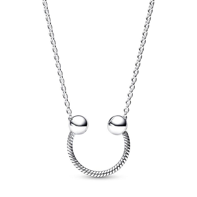 Collar Herradura De Plata
