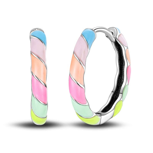 Pendientes De Aro Dulce Pastel