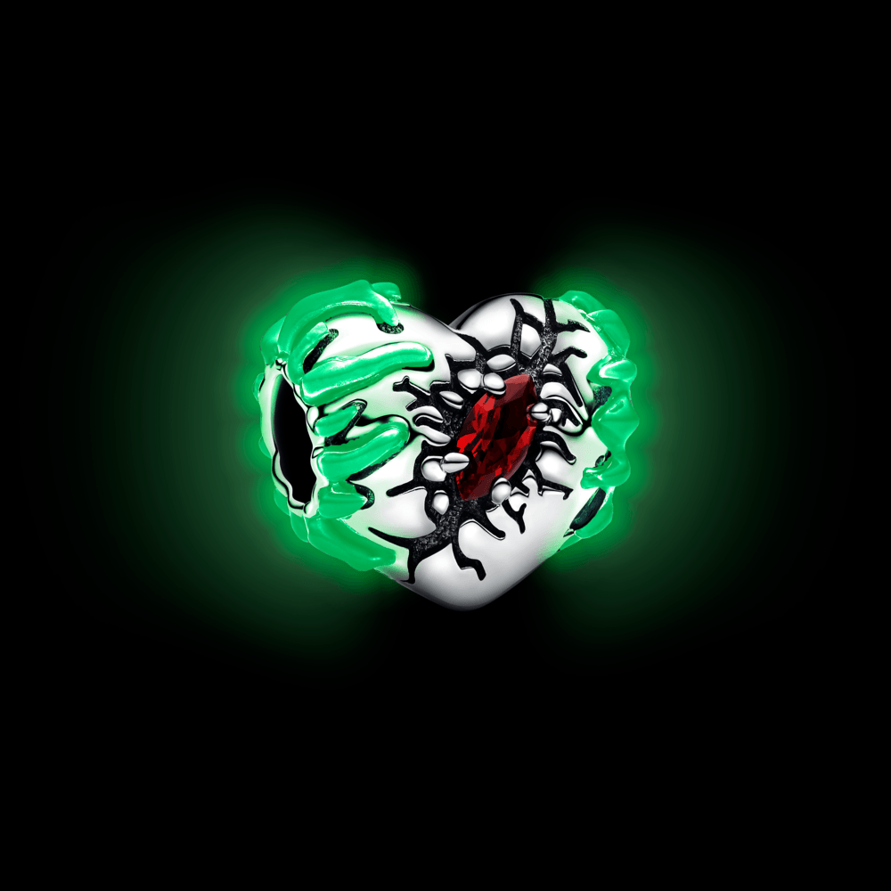 Charm Corazón De Stranger Things® / Glow In The Dark