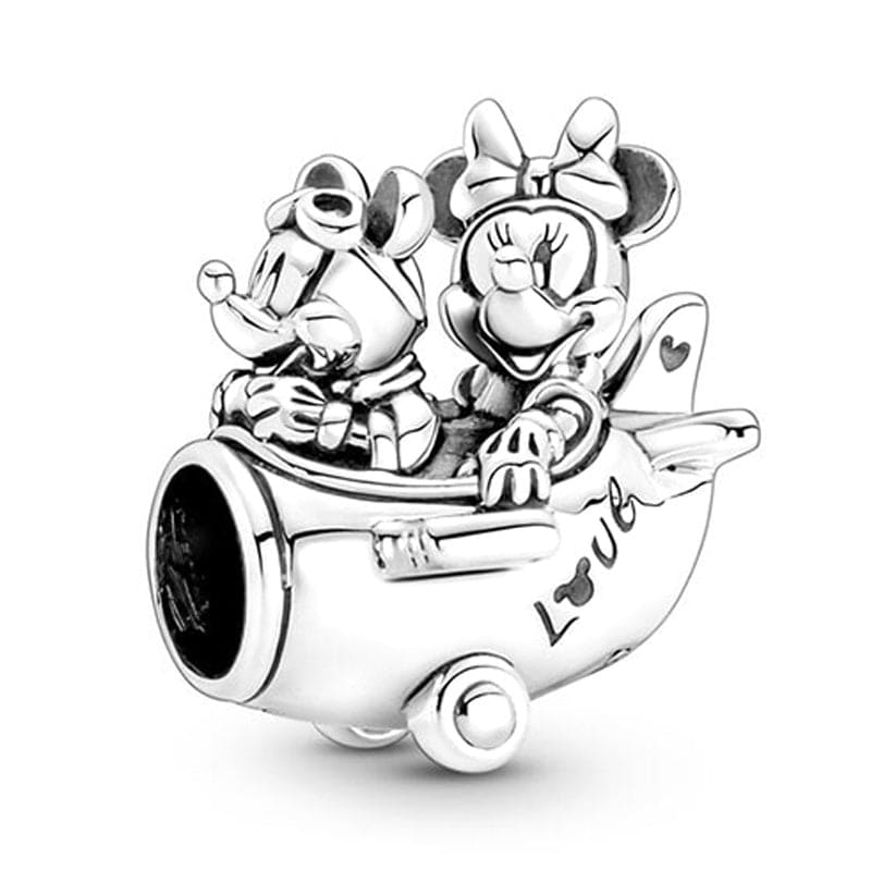 Charm Mickey & Minnie Mouse Avión De Disney®