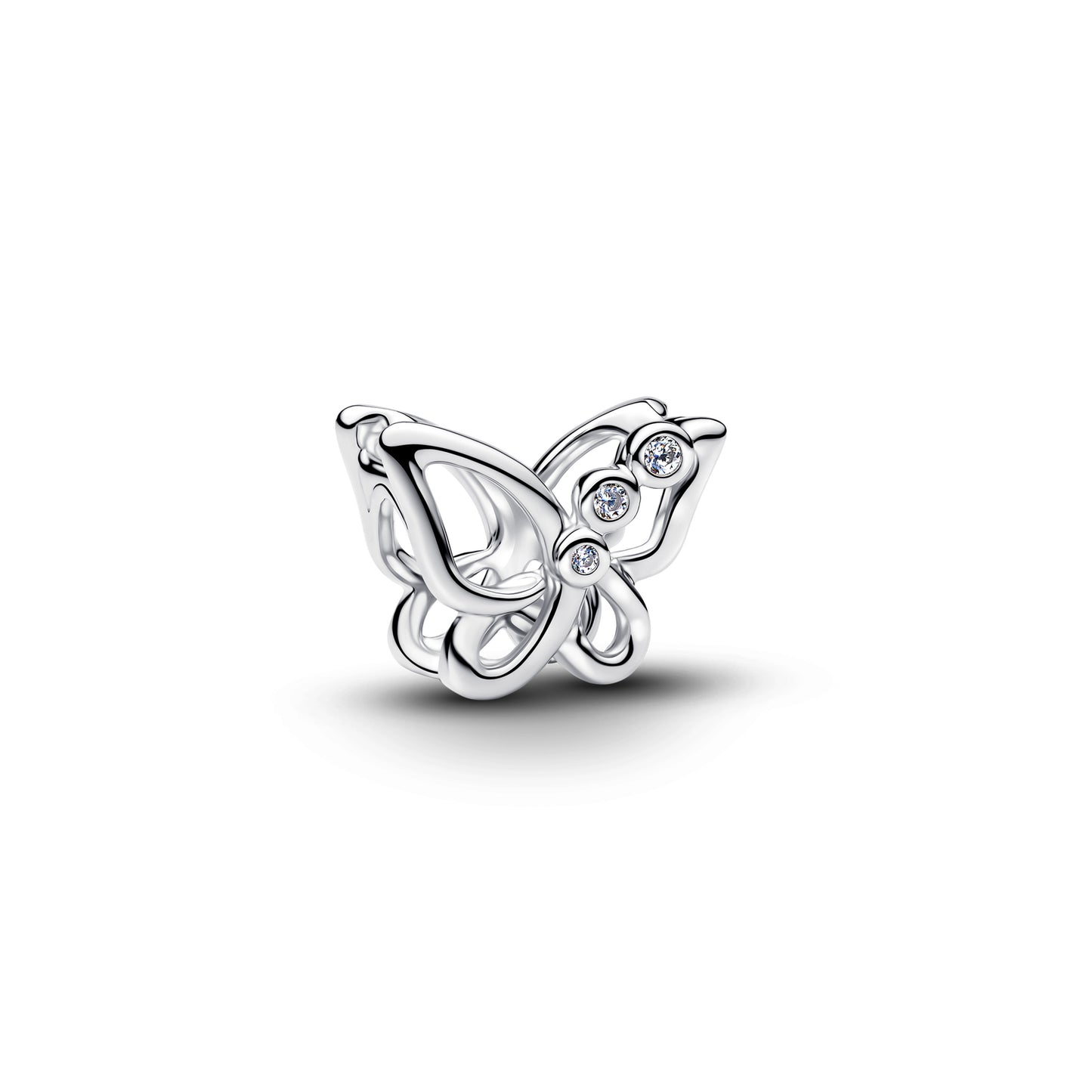 Charm Mariposa Con Zirconia