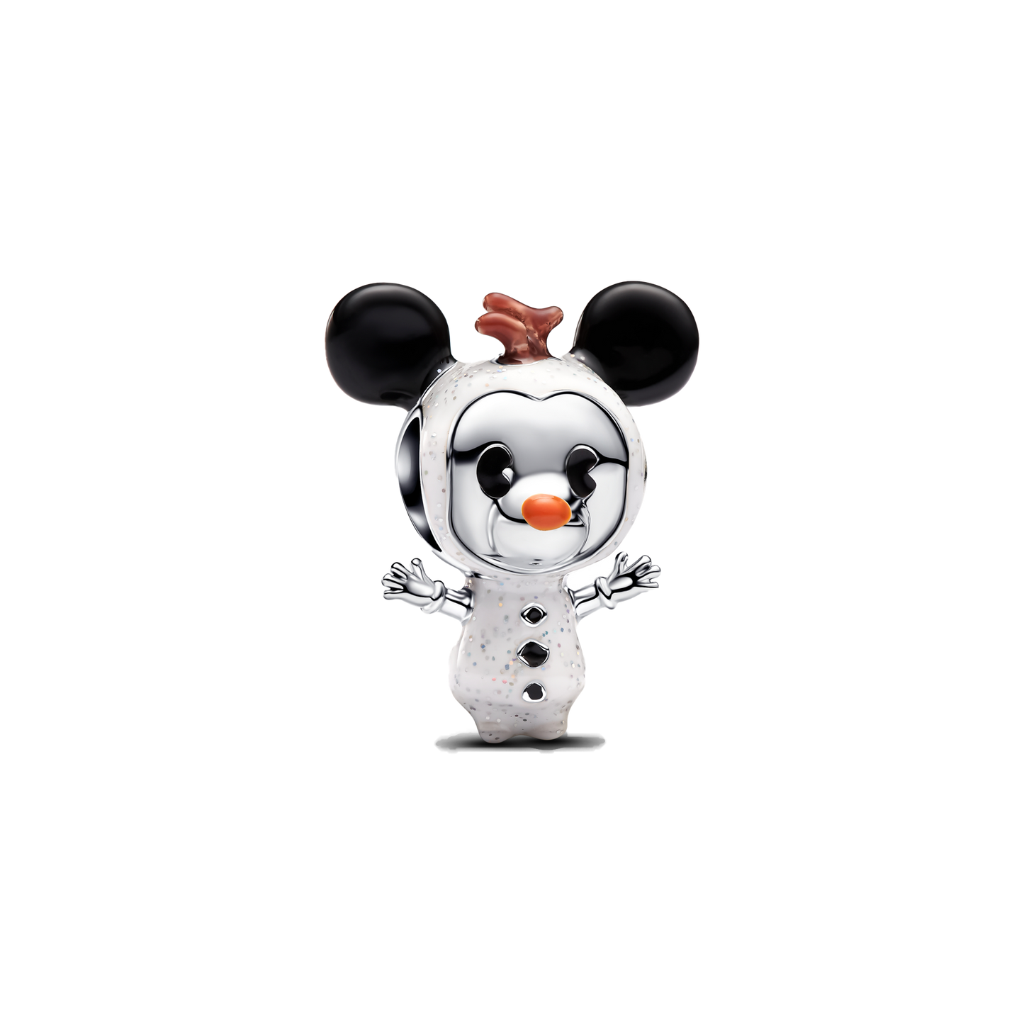 Charm Mickey Mouse Snowman De Disney®