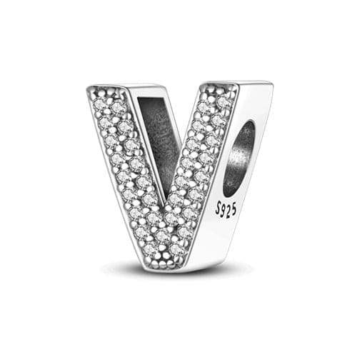Charms Alfabeto A-Z Pavé