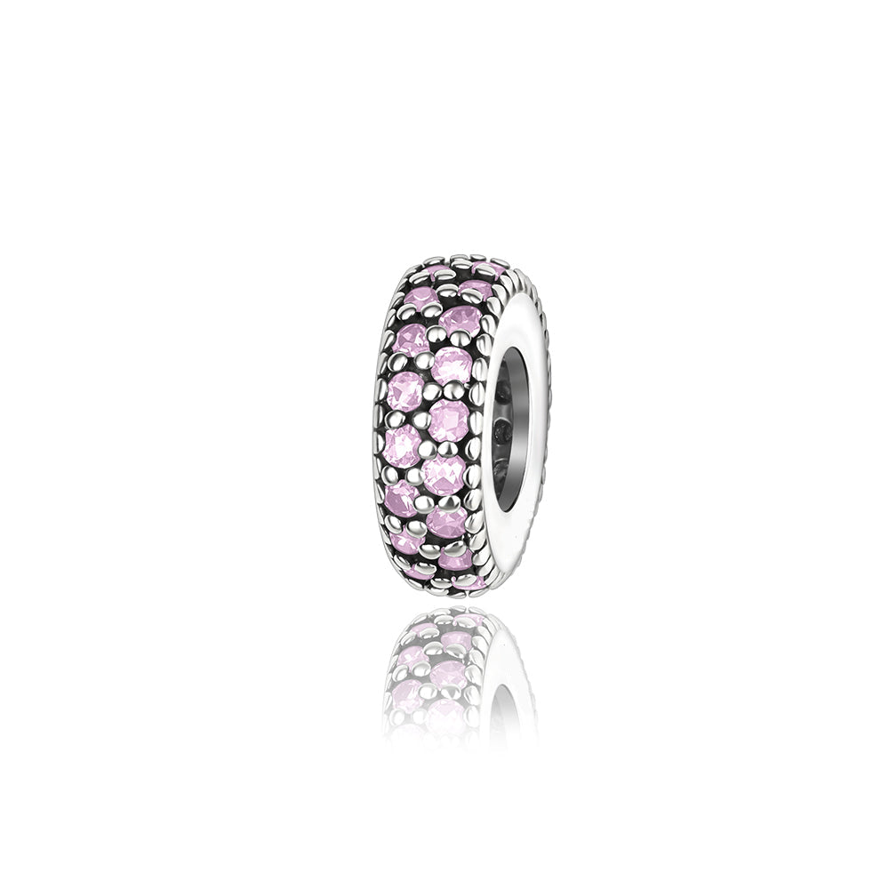 Charm Separador Piedras Brillosas Multicolor