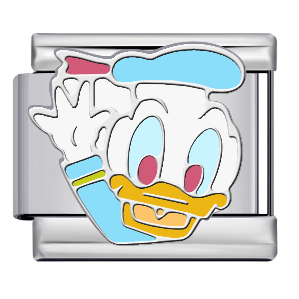 Charm Para Brazalete Italiano Pato Donald De Disney®
