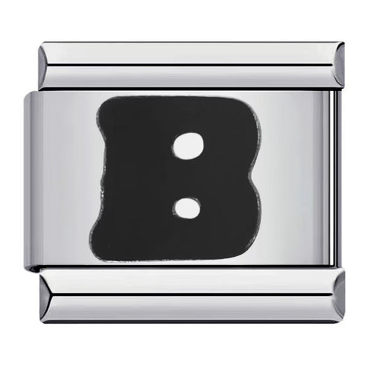 Charm Para Brazalete Italiano Con Letra Del Alfabeto A-Z