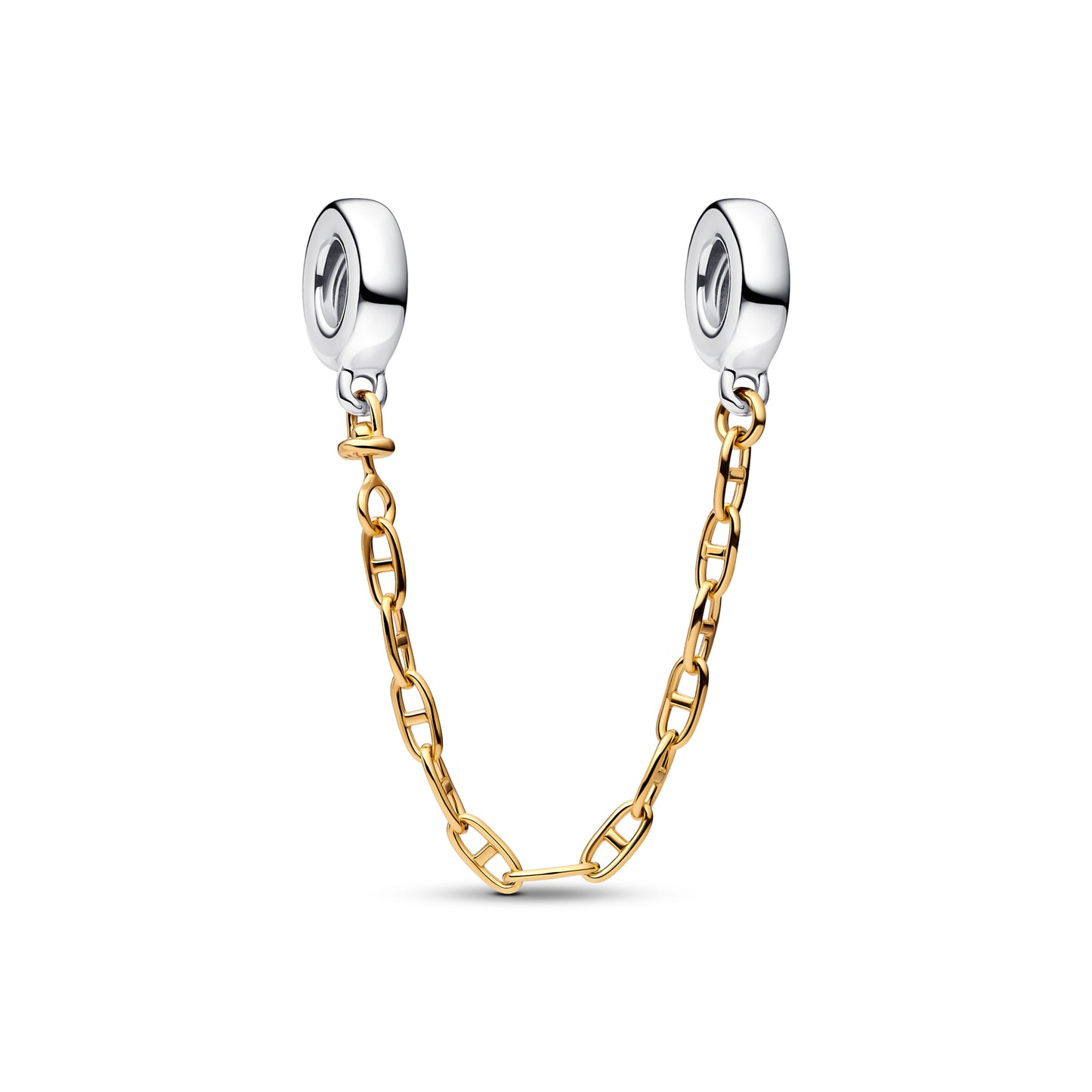 Charm Cadena De Seguridad Dorada