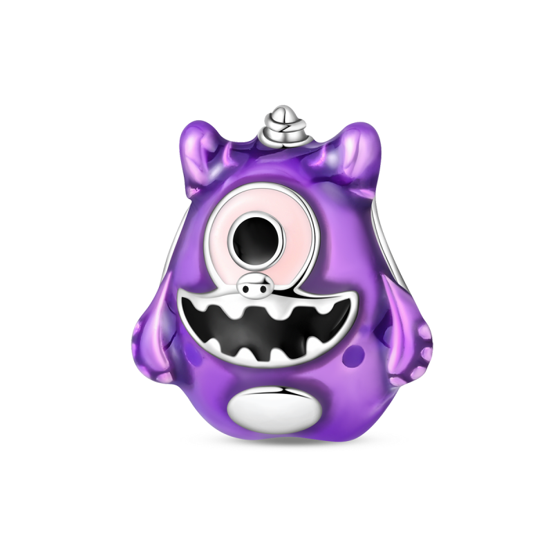 Charm Pequeño Monstruo Morado