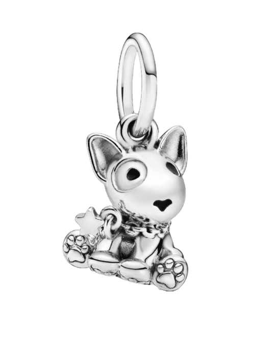 Charm Colgante De Cachorro De Bull Terrier