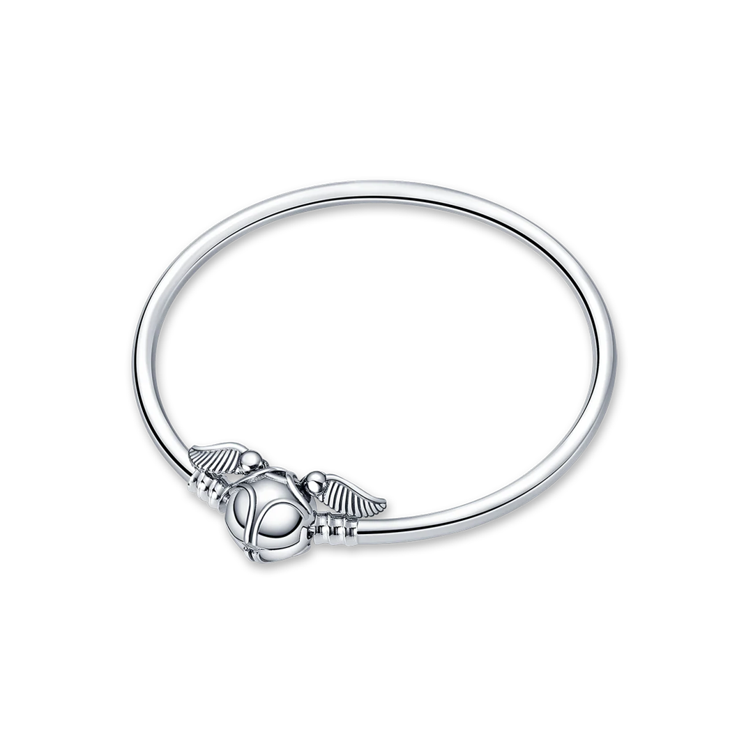 Brazalete Rígido Broche Snitch De Harry Potter®