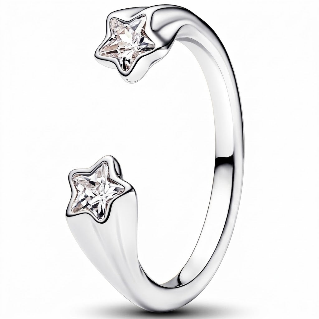 Anillo Lazo Estrellas