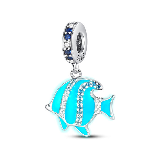 Charm Colgante Pez Ángel / Glow In The Dark