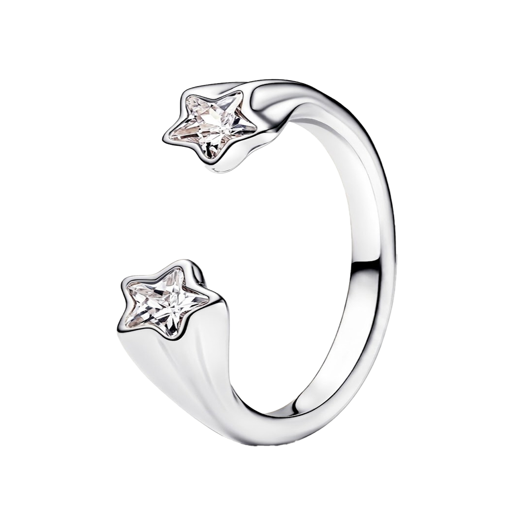 Anillo Lazo Estrellas