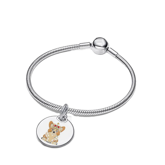 Charm Colgante Royal Corgi