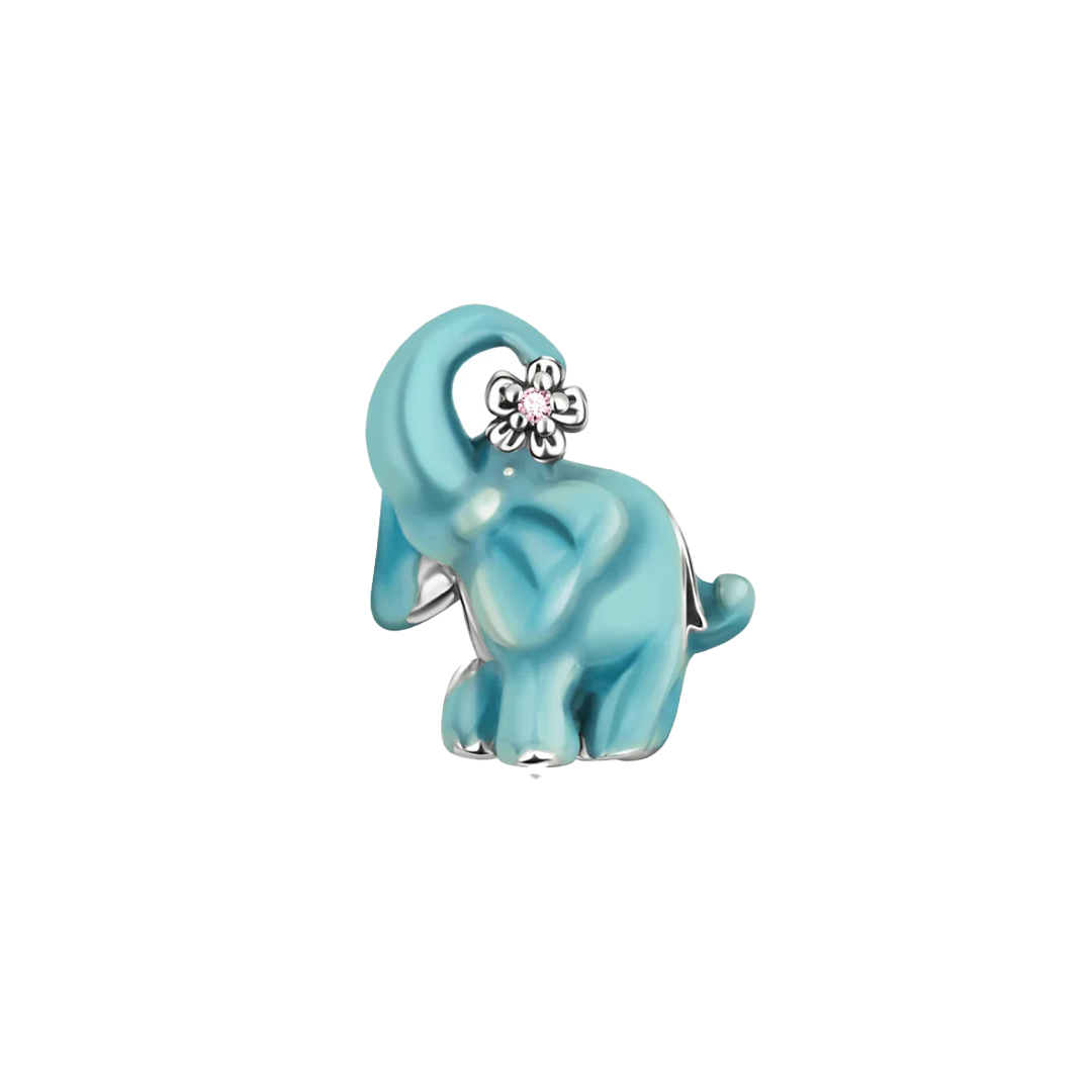 Charm Elefante Esmeralda