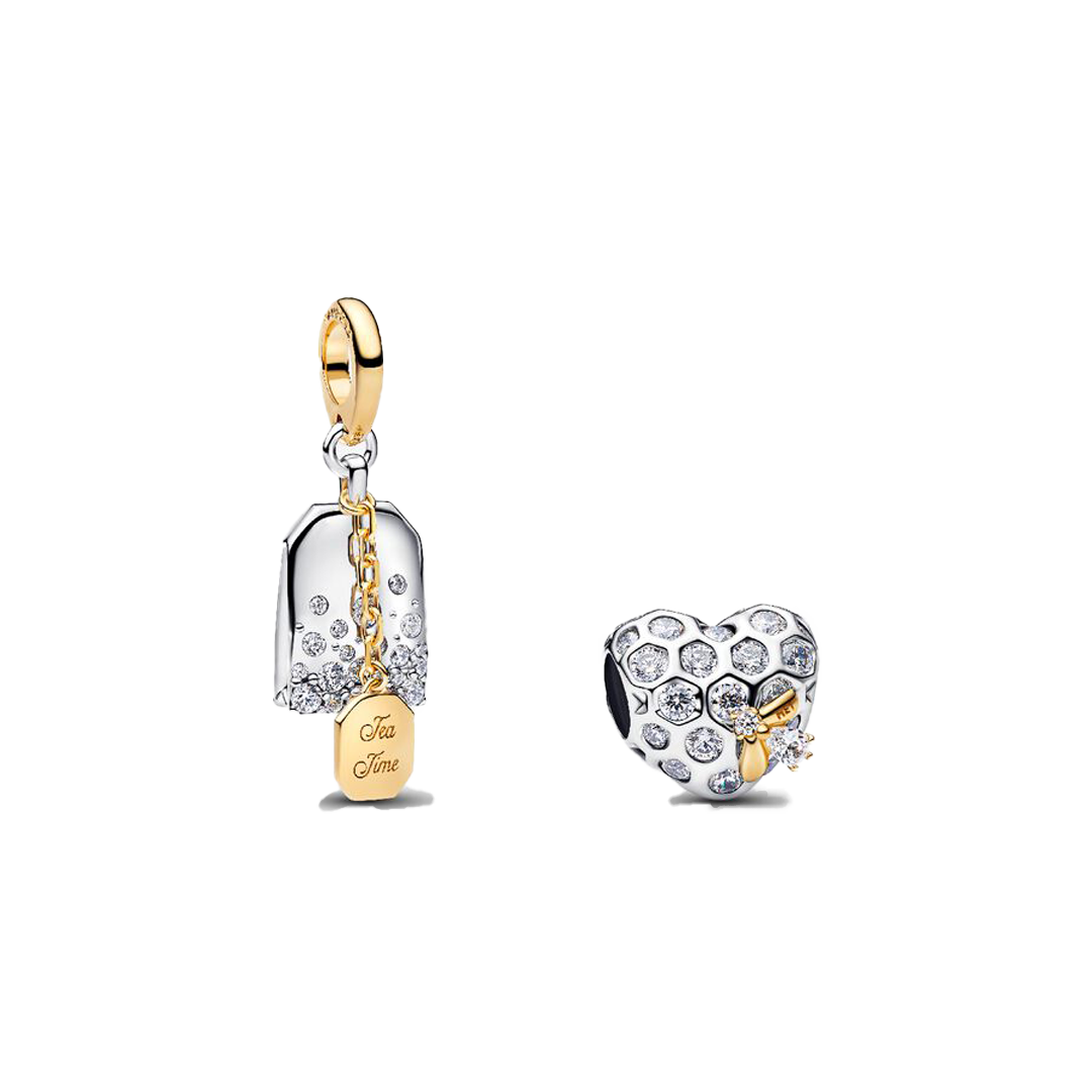 Charm Duo Panal Y Abeja & Tea Time De Bridgerton