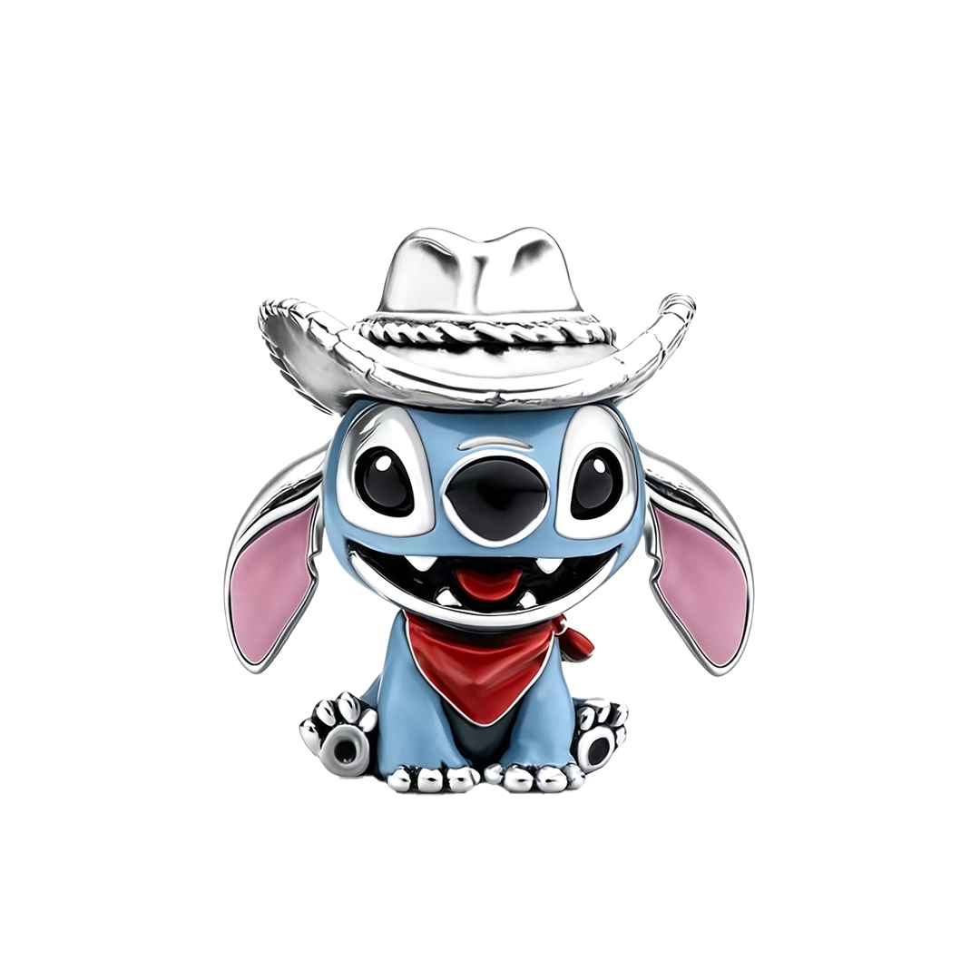 Charm Stitch Vaquero De Lilo & Stitch De Disney
