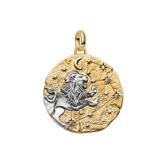Charm Colgante Medallón Signos Zodiacales