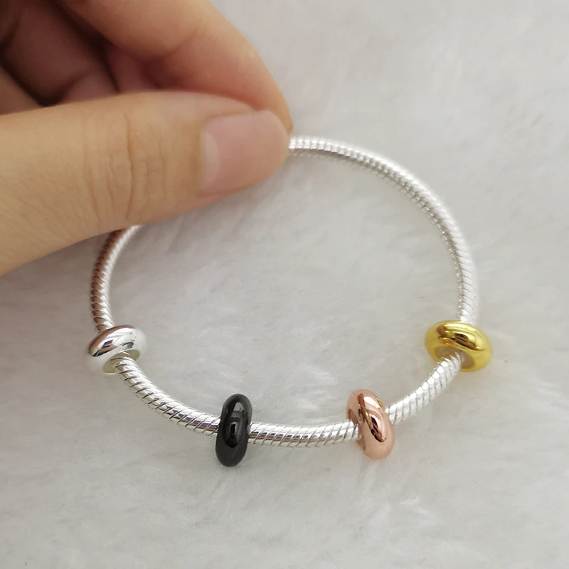 Charm Separador Plata / Oro / Oro Rosa / Negro