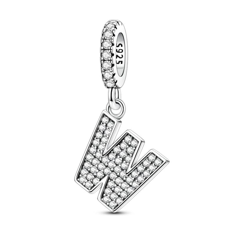 Charm Colgante Con Letra Del Alfabeto A-Z