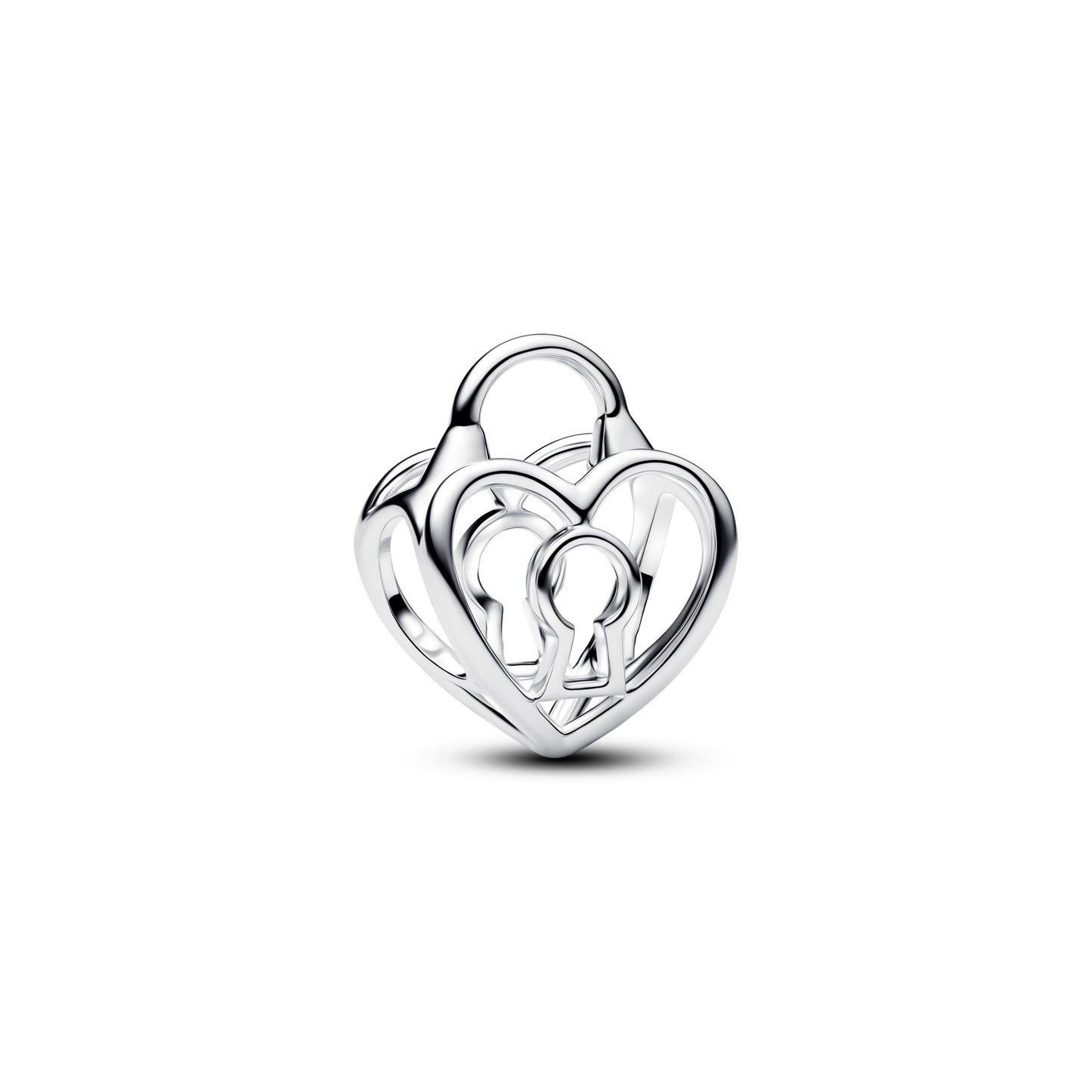 Charm Colgante Corazón Candado