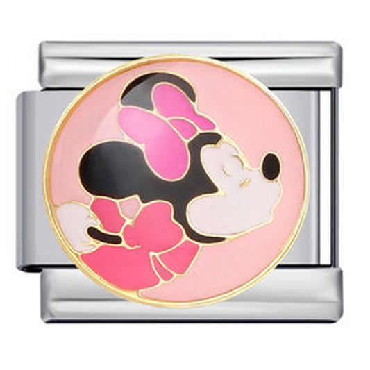 Charm Para Brazalete Italiano De Minnie Mouse Beso De Disney®