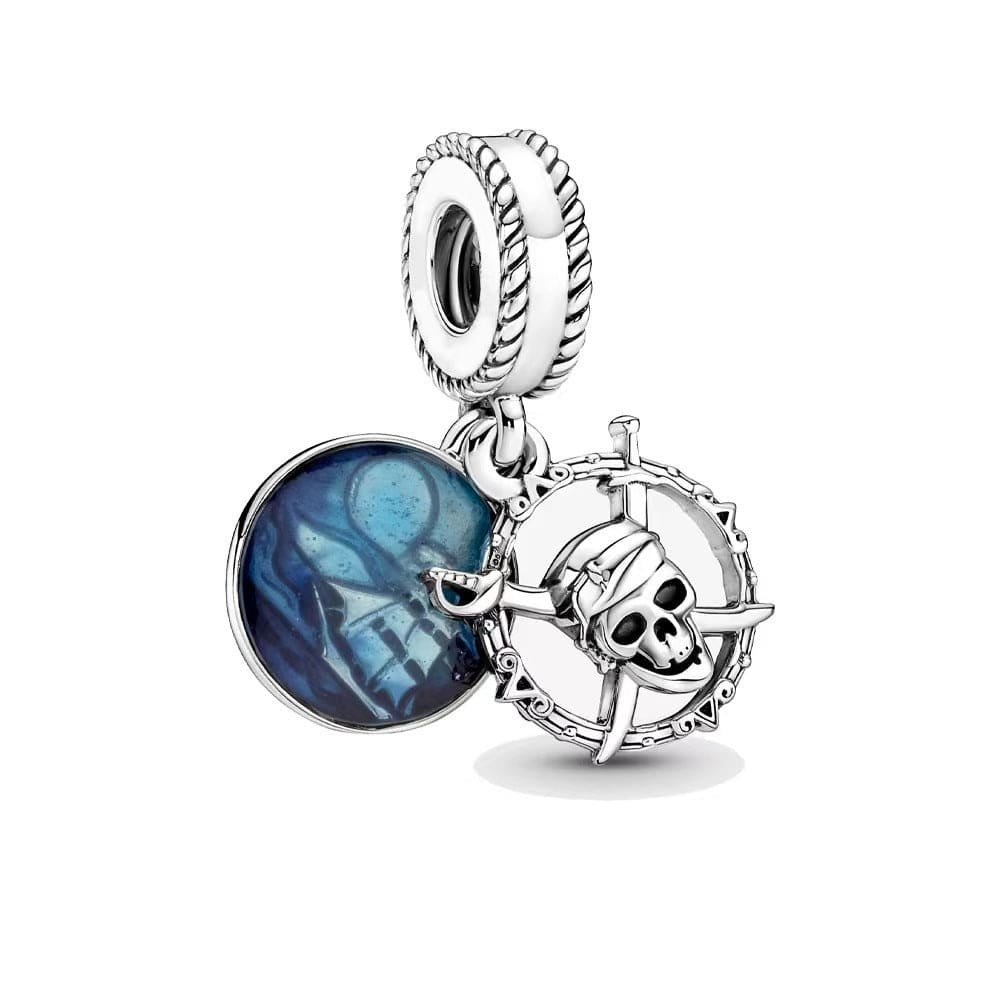Charm Colgante Doble De Piratas Del Caribe De Disney®