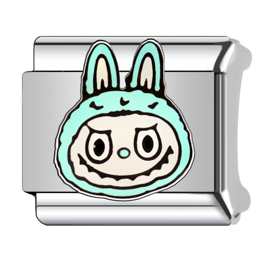 Charm Para Brazalete Italiano De Labubu Menta