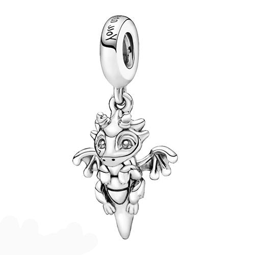 Charm Colgante De Dragón Volador Mágico