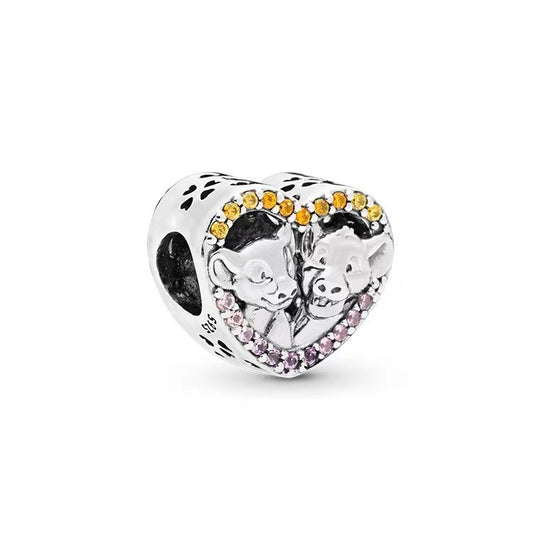 Charm Simba & Nala De El Rey León De Disney®