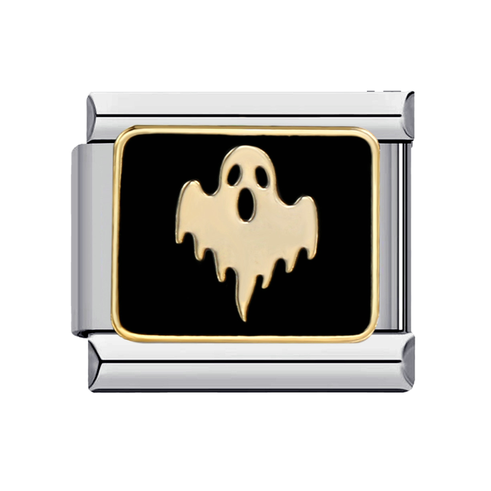 Charm Para Brazalete Italiano Silueta Fantasma