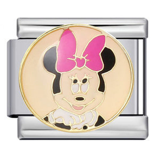Charm Para Brazalete Italiano De Minnie Mouse Feliz De Disney®
