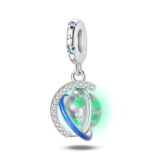 Charm Colgante Universo Luminoso / Glow In The Dark